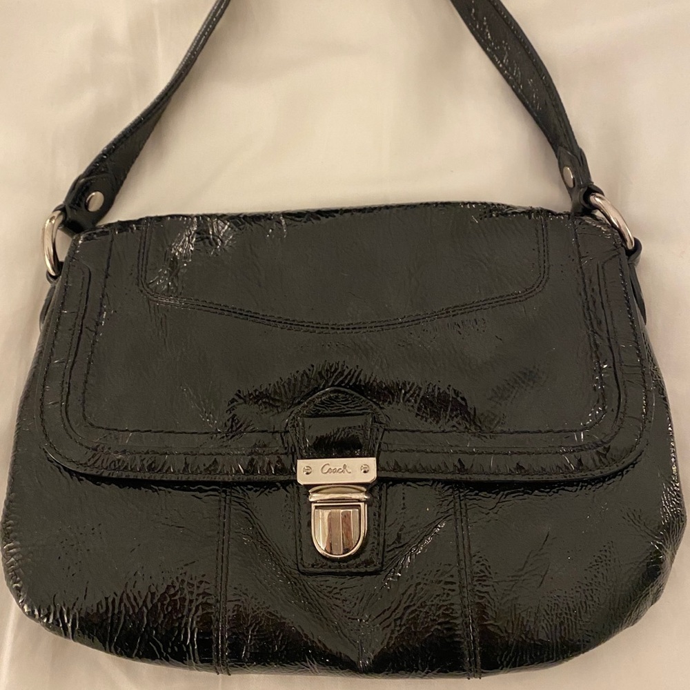 Coach Patent Leather evening bag